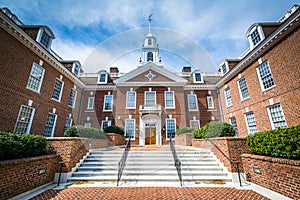 The Delaware State Capitol Building in Dover, Delaware.