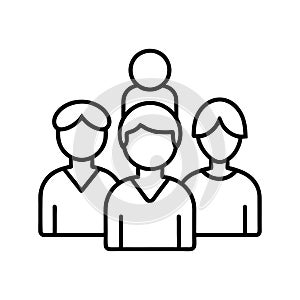 Delegating Task icon vector image Can be used for Project Management