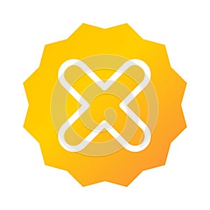 Delete icon. delete icon  illustration. Flat vector icon. can use for, icon design element, ui, web, mobile app