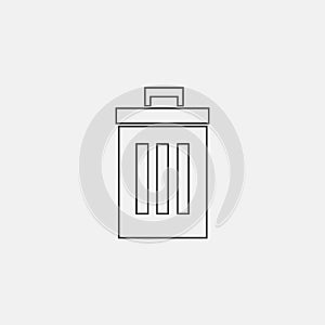 delete icon vector