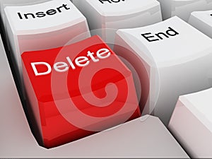 Delete key photo