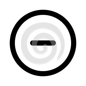 Delete Line Style vector icon which can easily modify or edit