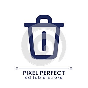 Delete pixel perfect linear ui icon