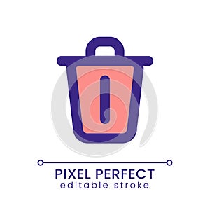 Delete pixel perfect RGB color ui icon