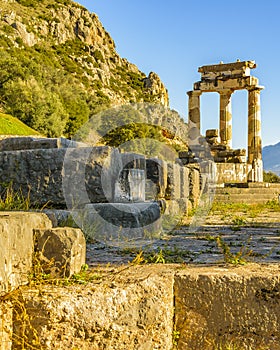 Delfos Oracle, Peloponese, Greece