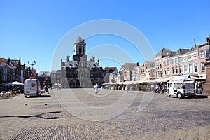 Delft City Hall in Delft, Netherlands