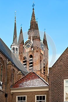 Delft Old Church Tower