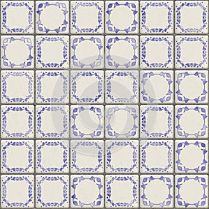 Delft tiles texture
