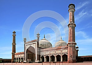 Delhi mosque photo