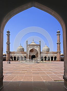 Delhi mosque