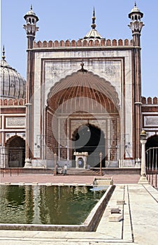 Delhi mosque