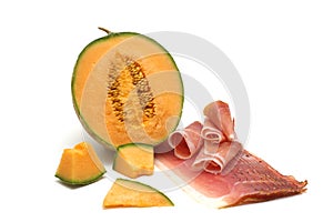 Delicacy -melon and meat