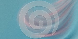 Delicate abstract texture background with soft, flowing curves in shades of teal and rose photo