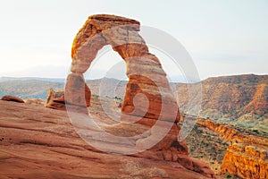 Delicate Arch at the Arches National park