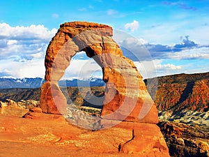 Delicate arch, Arches National Park, Moab Utah