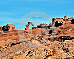 Delicate Arch, Arches National Park, Moab,Utah.