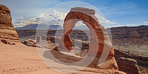 Delicate Arch in Arches National Park, UT photo
