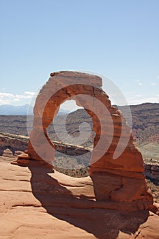 Delicate Arch in Arches National Park Utah