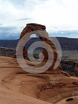 Delicate Arch in Arches National Park, Utah, United States