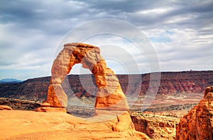 Delicate Arch at Arches National Park, Utah, USA