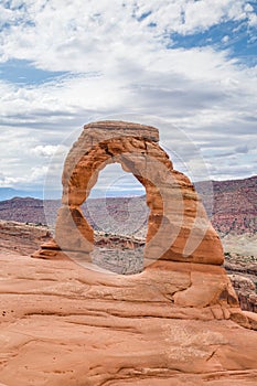 Delicate Arch in Arches National Park, Utah, USA