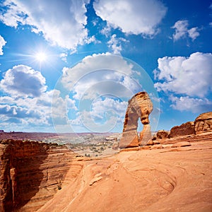 Delicate Arch landscape