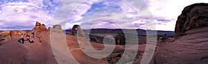 Delicate Arch Panorama