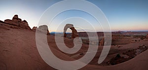 Delicate Arch Panorama