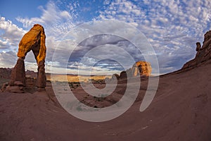 Delicate Arch at Sunrise