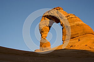 Delicate Arch at Sunset