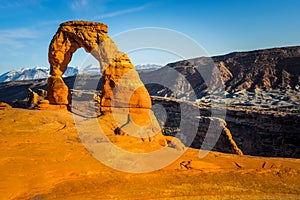 Delicate Arch Sunset