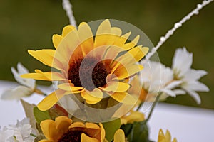 The Delicate Beauty of an Artificial Sunflower