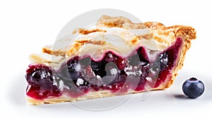 Delicate Blueberry Dessert Pie Slice - Pop-culture Inspired