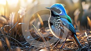 Splendid Fairywren â Tiny Wonder in Azure Feathers photo