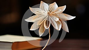 Delicate Flora: A Bookbinding Of Origami Paper Flowers