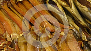 Delicate from Fr. delicatesse wild sea fish hot and cold smoked