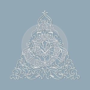 Delicate lace. seamless pattern. design of cards, wallpapers.