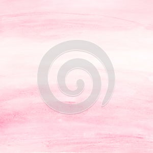 Delicate Light Pink Watercolor background for Design photo