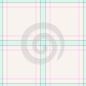Delicate pastel plaid pattern in soft pink and mint green. Perfect for backgrounds, textiles, packaging, or website designs.