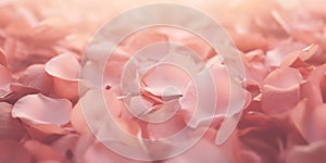 Delicate Pink Rose Petals Backdrop