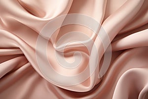 Delicate Pink satin light pale. Generate Ai