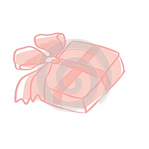 Delicate romantic gift box