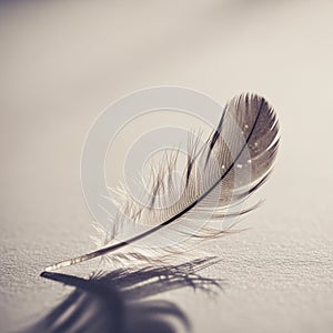 Highlighted by gentle lighting, emphasizing texture and subtle