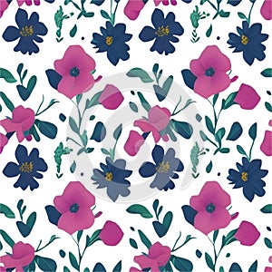 Delicate small flower pattern, perfect for soft designs.