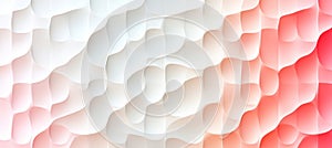 Delicate Soft Blush Pink and Pale Raspberry Gradient in 3D Low Style Texture Pattern Background