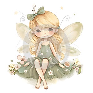Delicate starry fairy