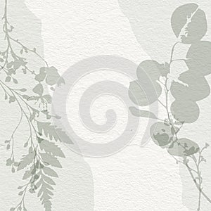 Delicate watercolor botanical digital paper floral background in soft basic nude beige tones