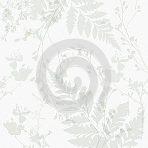 Delicate watercolor botanical digital paper floral background in soft basic nude beige tones