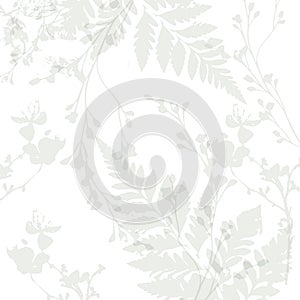 Delicate watercolor botanical digital paper floral background in soft basic nude beige tones