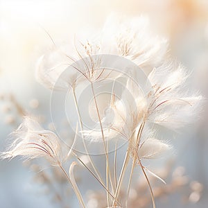 Delicate Whispers: A Close-up of a Feather-Like Baby's Breath